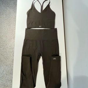 Set active workout set top and bottom